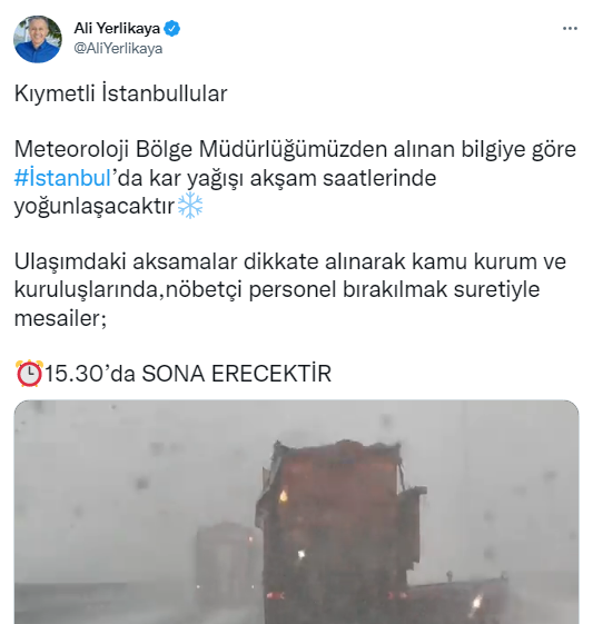 İstanbul Valiliği açıkladı: Kamuda mesailer 15.30'da sona erecek